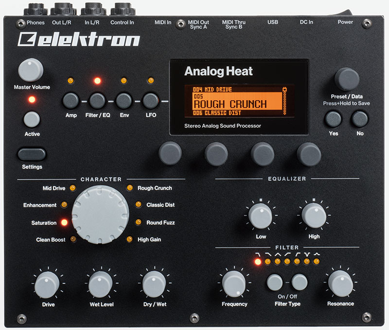 ELEKTRON AnalogHeat 展示中です ELEKTRON AnalogHeat 展示中です