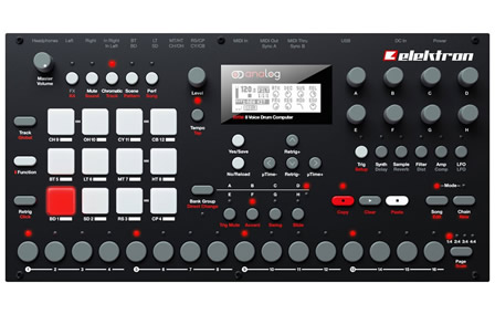 ELEKTRON製品 展示中 アナログリズムマシン ELEKTRON analogRYTM 展示品特価あります!