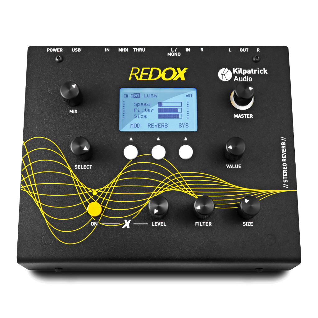 シンセやリズムマシンなどの電子楽器と相性が良いマルチエフェクター Kilpatrick Audio REDOX